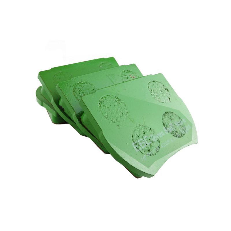 FRONT BRAKE PADS (GREENSTUFF):  DART