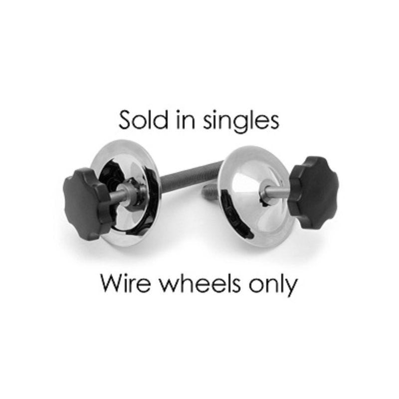 SPARE WHEEL CLAMP:  XK140, XK150 WIRE WHEEL