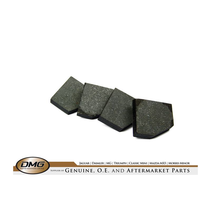 COU HANDBRAKE PADS:  DART, DB4 GT 61-63
