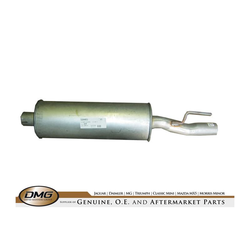 LH REAR SILENCER:  XJ S3