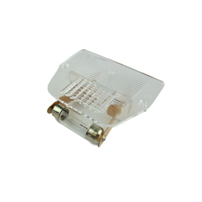 NUMBER PLATE LAMP LENS:  XJS