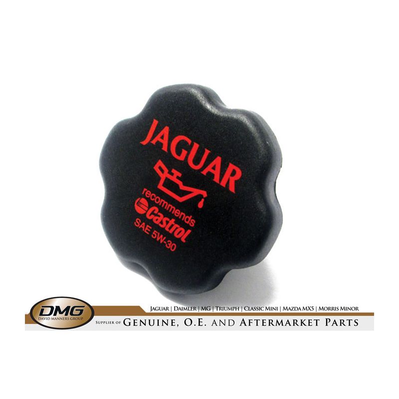 OIL FILLER CAP (GREY):  XF, XK8, X350, S-TYPE