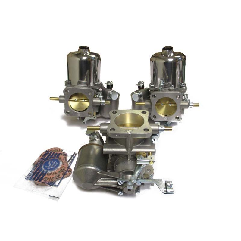 SET CARBURETTORS (3):  E-TYPE S1 S2