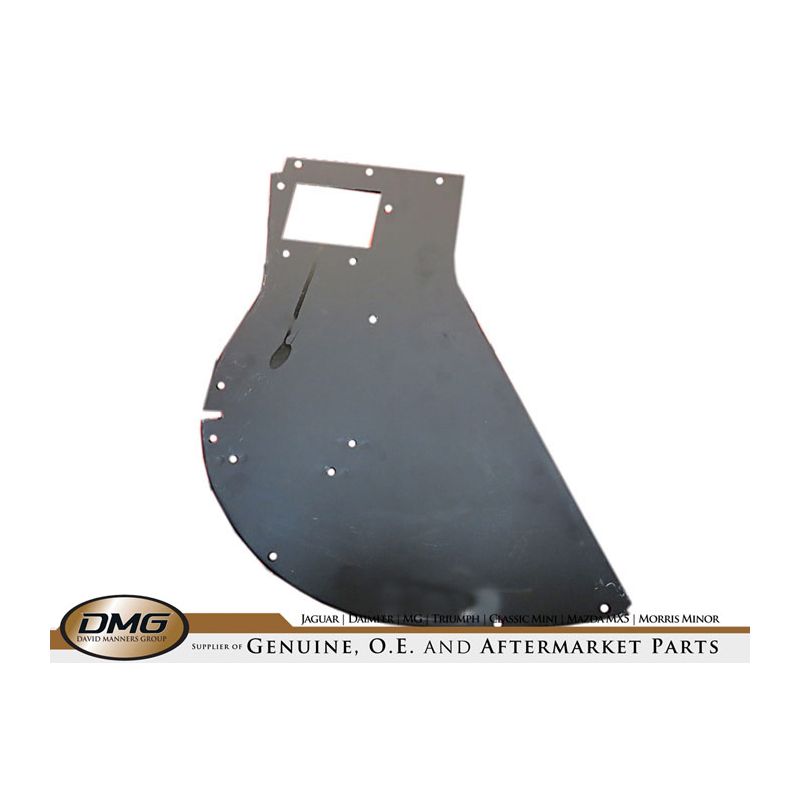 REAR BONNET MUDGUARD LH:  E-TYPE S1 S2