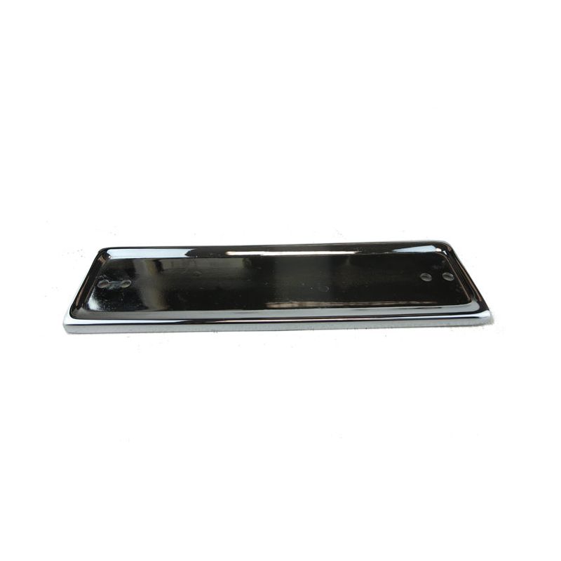 RADIO BLANKING PLATE (CHROME):  E-TYPE V12
