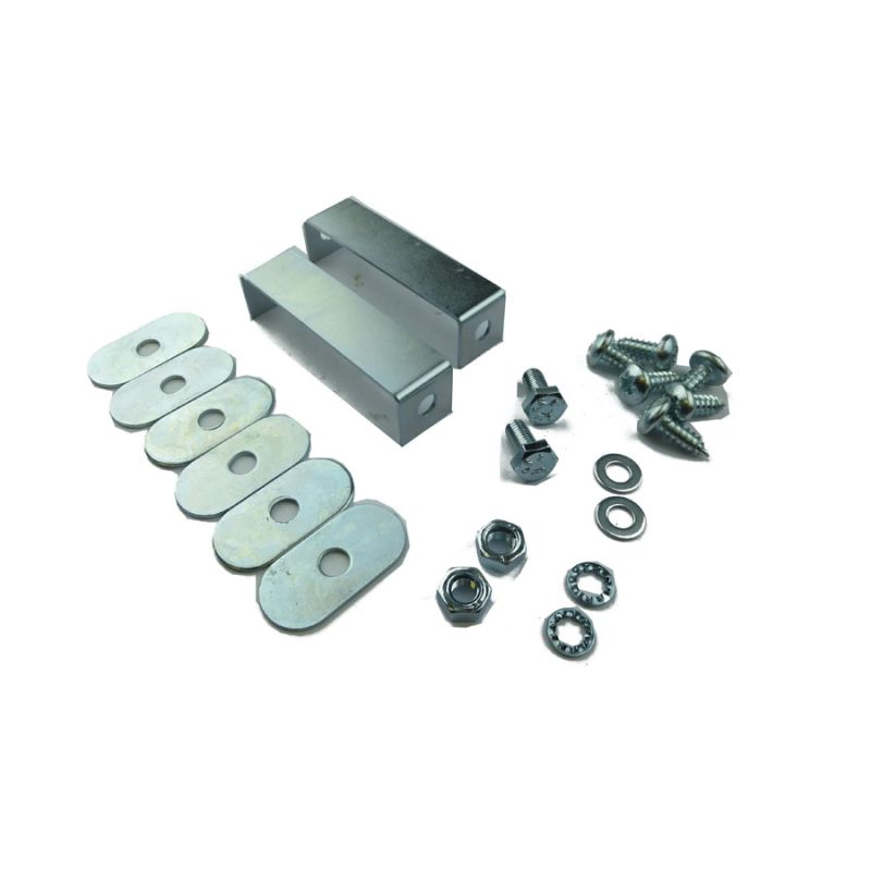 RADIATOR STONE GUARD FITTING KIT:  E-TYPE S1 S2