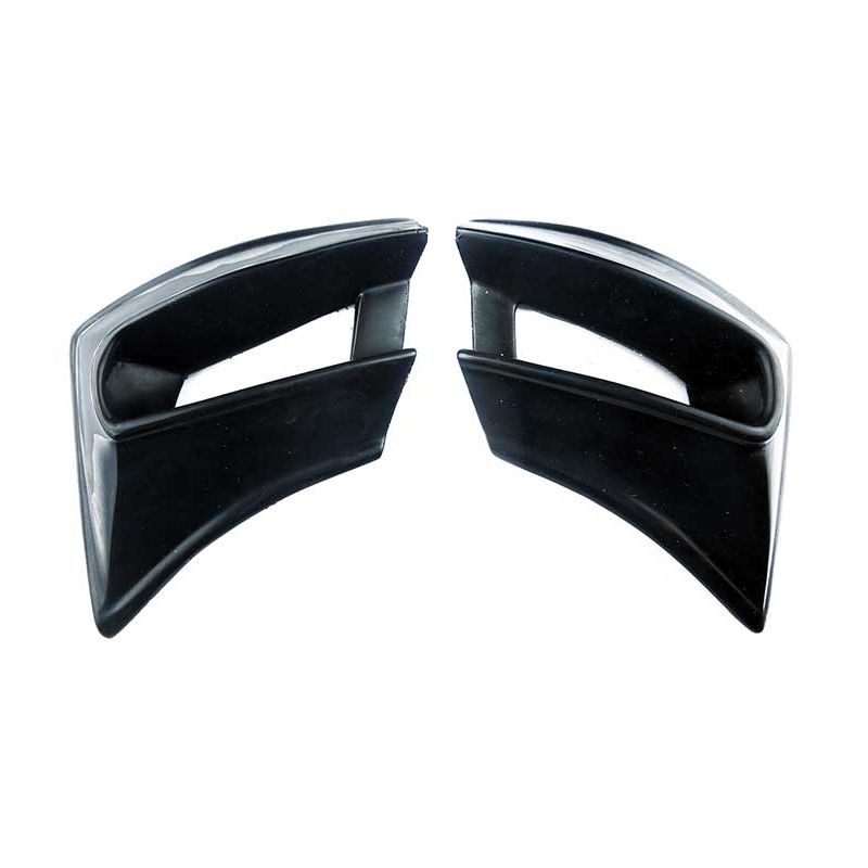 WINDSCREEN PILLAR PADS (ALUM):  XK120 ROADSTER