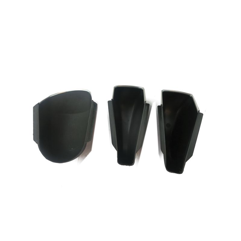 SET HINGE COVERS (3) (BISCUIT):  E-TYPE V12 2+2