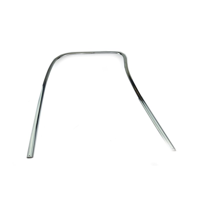 FRONT SCREEN CHROMES (PAIR):  XK120, XK140 DHC/FHC