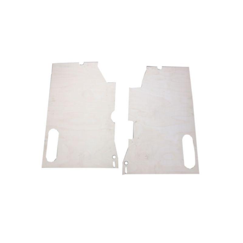 FRONT FLOORBOARDS (PAIR):  XK140 ROADSTER/DHC