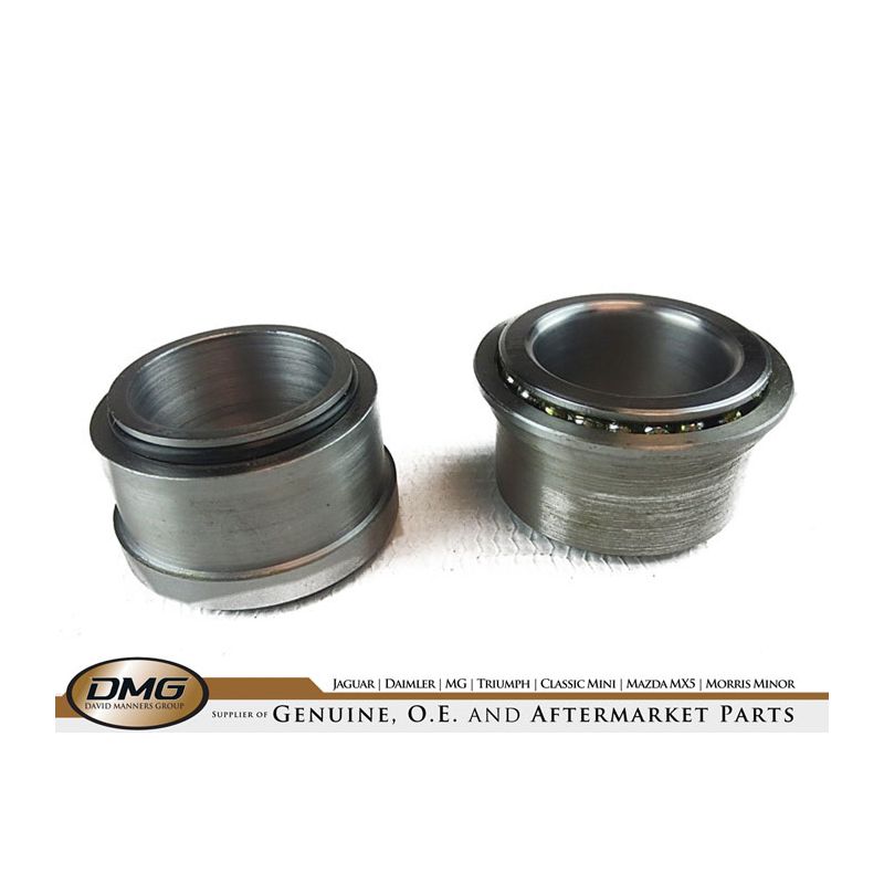 TOP STEERING COLUMN BEARINGS (PAIR):  XK140