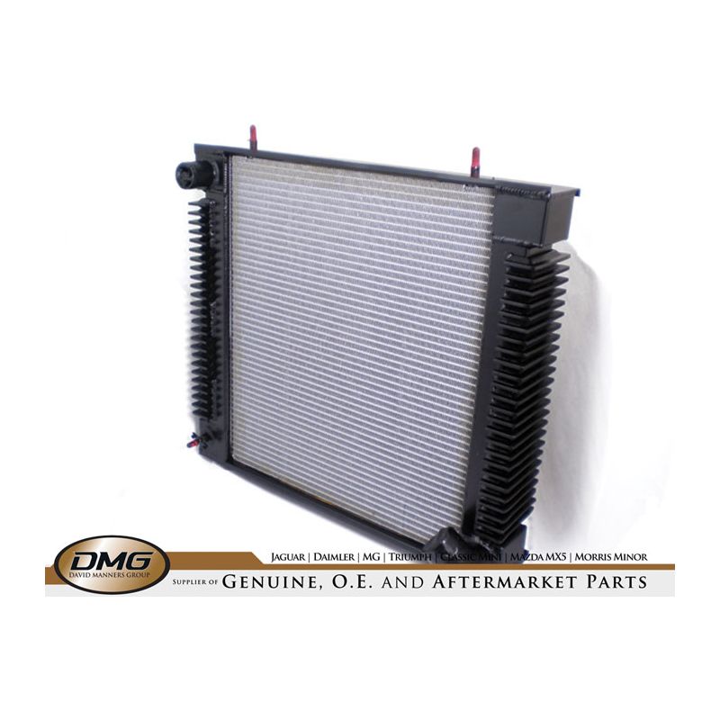 ALLOY RADIATOR (WITH FINS):  E-TYPE 3.8 EARLY
