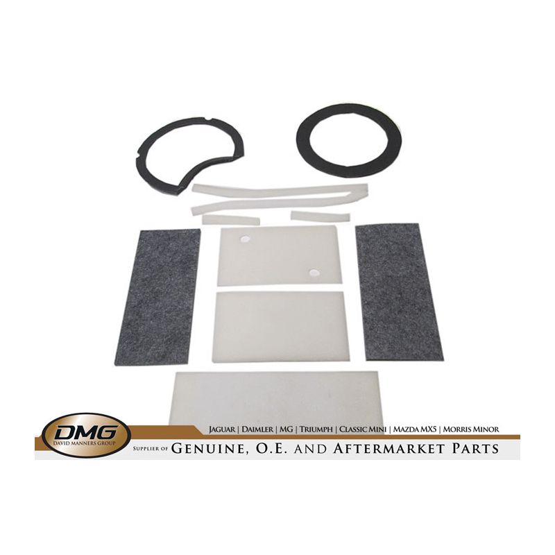 HEATER CASE FELTS:  E-TYPE S1