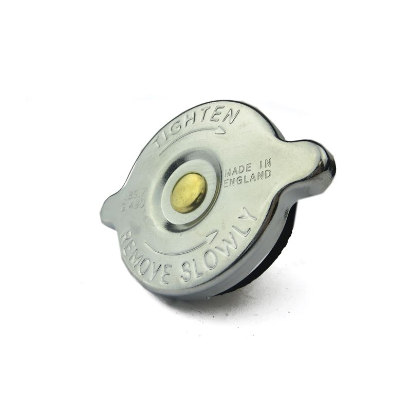 CHROME RADIATOR CAP (7 LB):  MK2, V8, E-TYPE