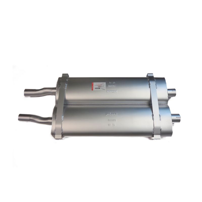 TWIN SILENCER ASSEMBLY:  E-TYPE S1 S2