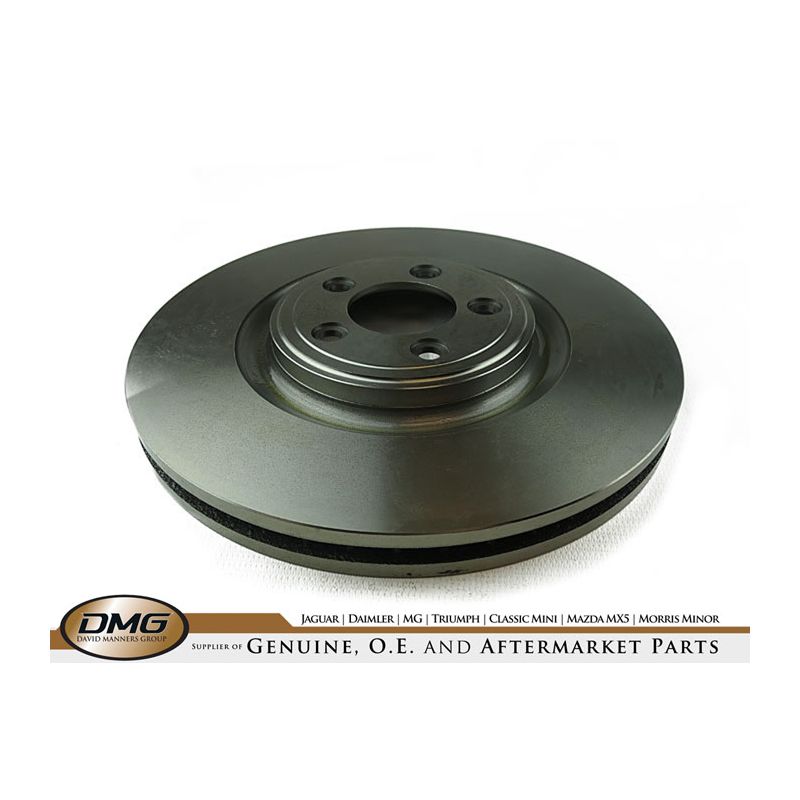 FRONT BRAKE DISC (EA) (355MM):  S-TYPE 4.2S/CH