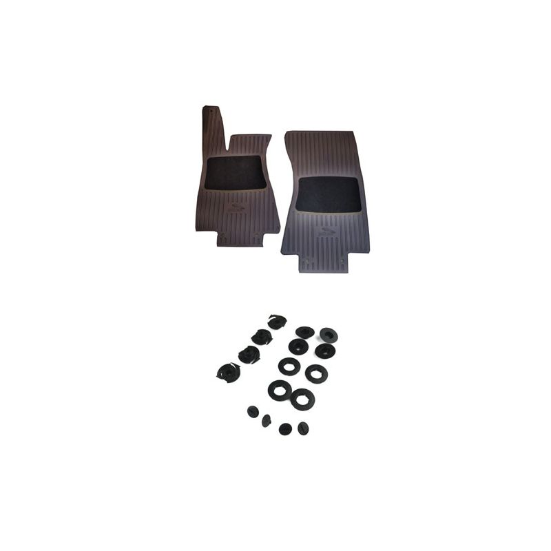 RUBBER MAT SET:  XJ8