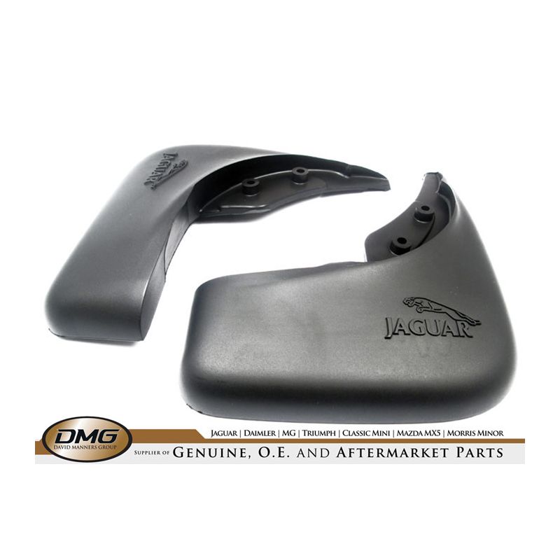 REAR MUDFLAPS:  X-TYPE SALOON >VIN J40141