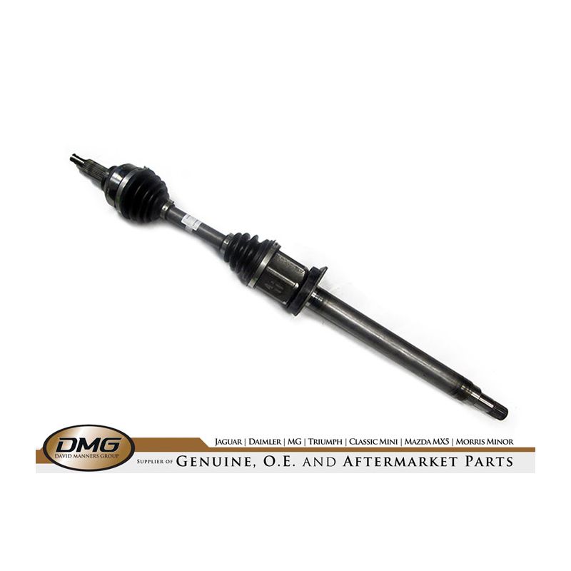 RH FRONT DRIVE SHAFT:  X-TYPE 2.2TD FWD MANUAL
