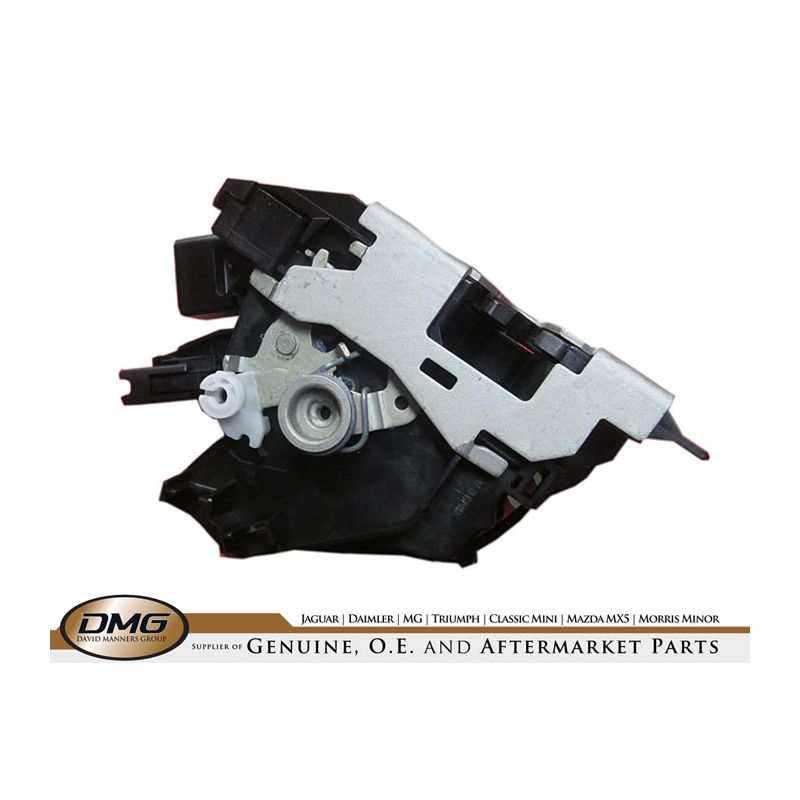 LH FRONT DOOR LATCH:  X-TYPE LHD