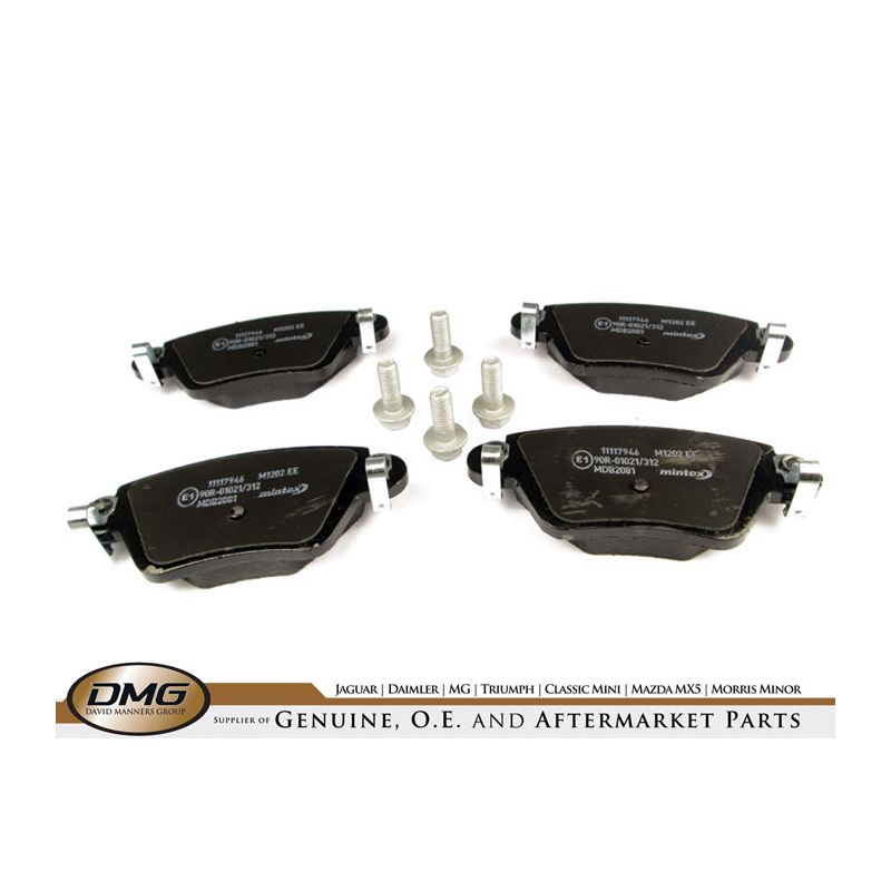 REAR BRAKE PAD SET (MINTEX):  X-TYPE >E24053