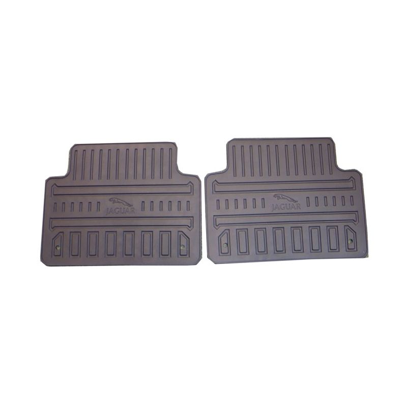 DROP-IN RUBBER MAT SET (REAR):  XF
