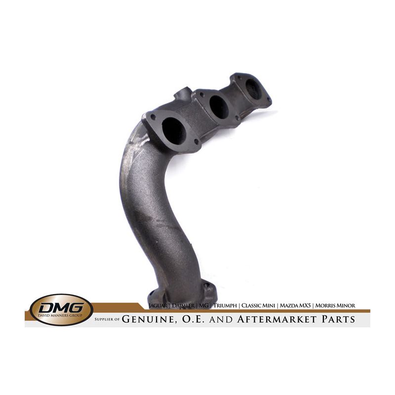 LH FRONT/RH REAR EXHAUST MANIFOLD:  E-TYPE V12