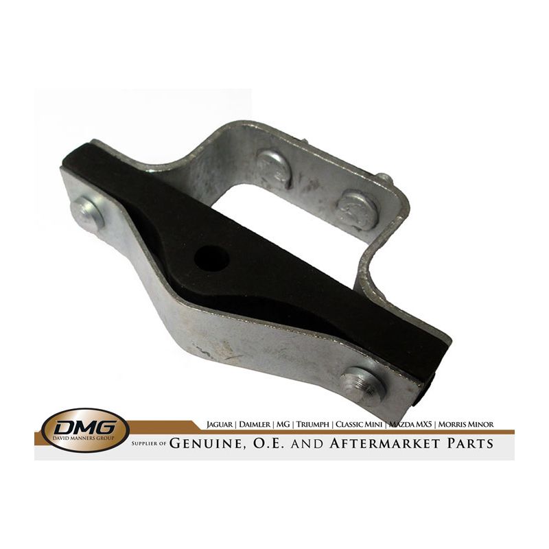 REAR EXHAUST MOUNTING:  XJ MODELS