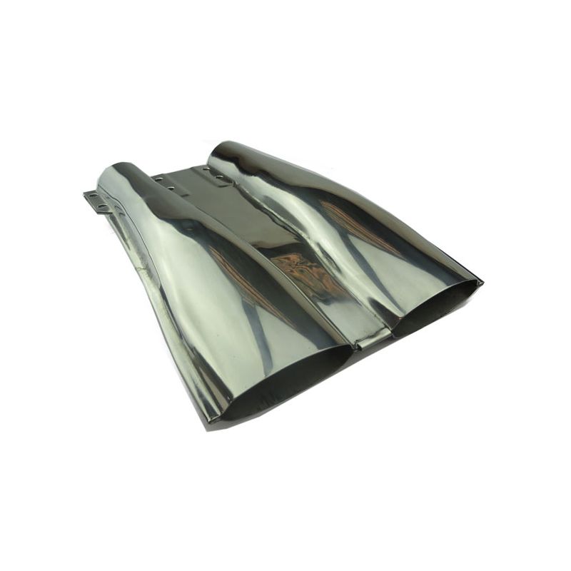 TWIN FANTAIL ASSEMBLY:  E-TYPE V12