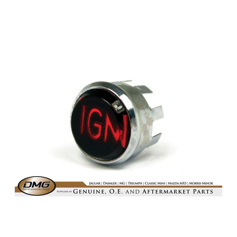IGNITION WARNING LIGHT:  XK120, XK140