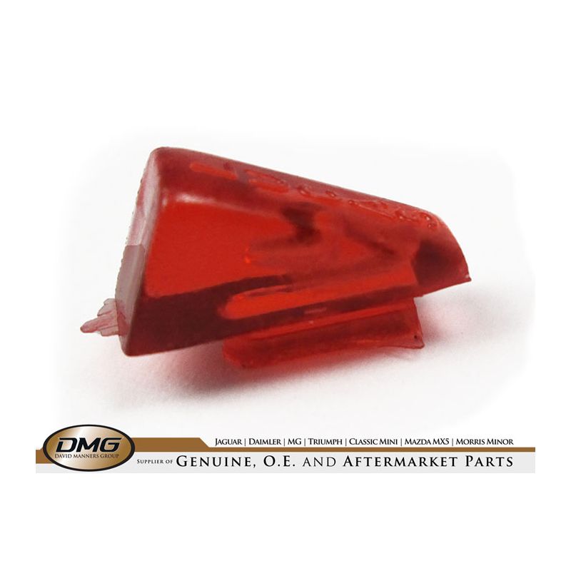 SIDE LAMP INDICATOR LENS (RED):  MK2, V8, XK120, XK150