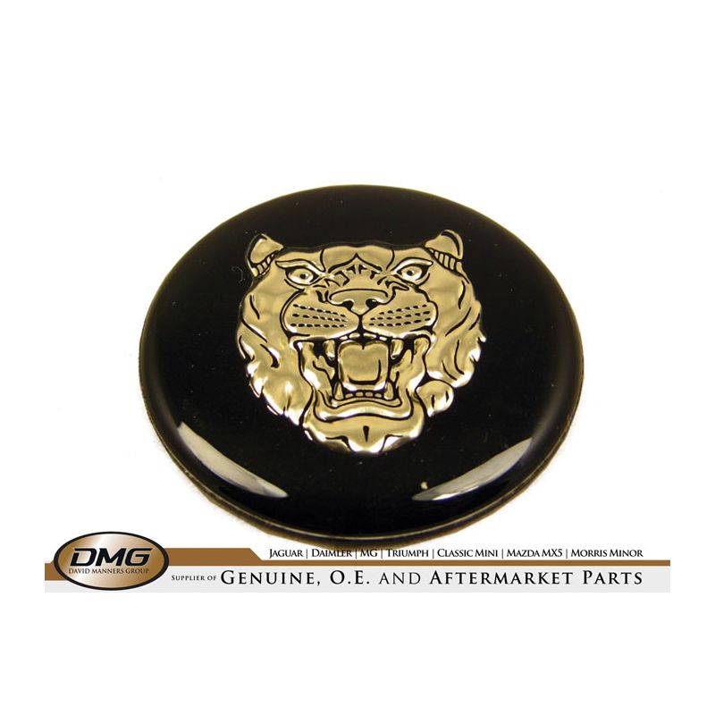 HUB CAP BADGE  (JAGUAR):  XJ40, XJS