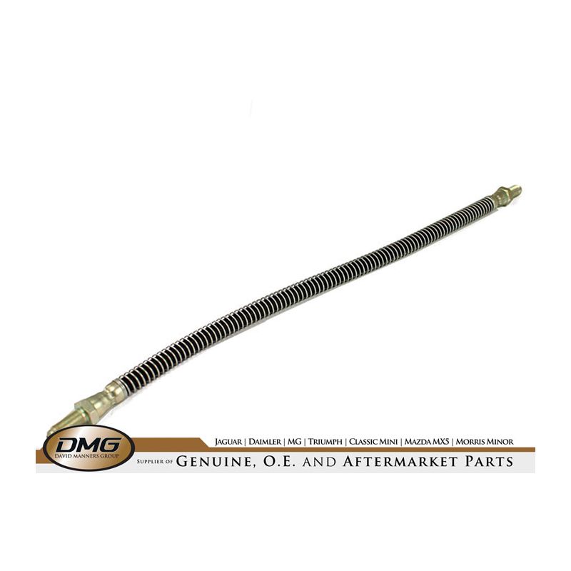 FRONT BRAKE HOSE (MET):  XJ S2 S3, XJS
