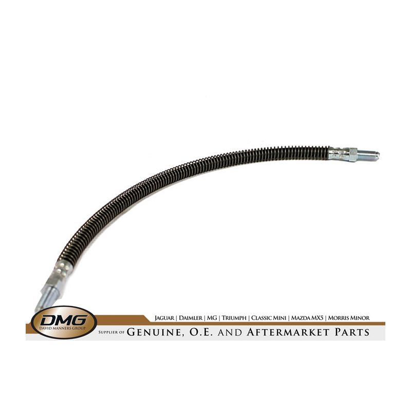 FRONT BRAKE HOSE (MET):  XJ S2 S3, XJS