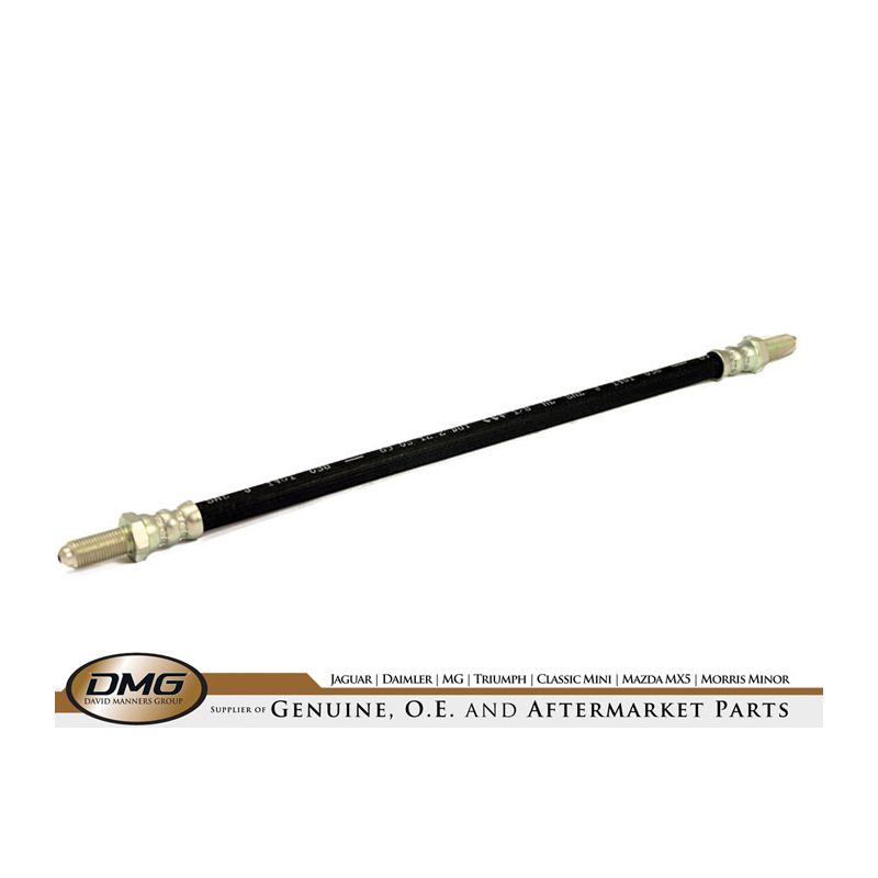 REAR BRAKE HOSE (MET):  XJ S2 S3