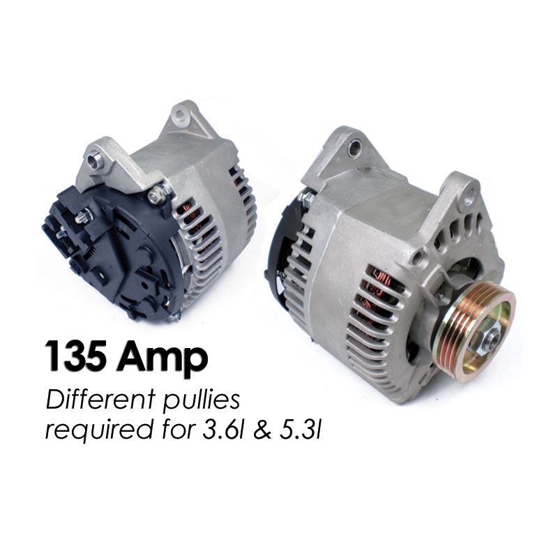 ALTERNATOR (175 AMP):  XJS LATE 3.6 & 5.3