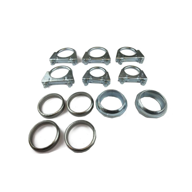 BASIC EXHAUST FITTING KIT:  E-TYPE V12