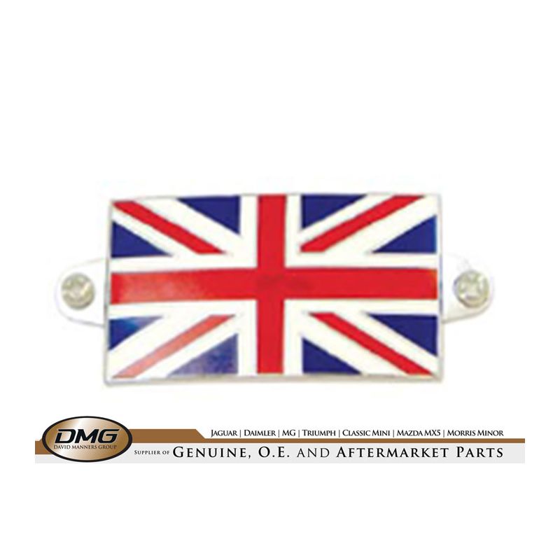 UNION JACK PLAQUE (RIVETS):  ALL MODELS
