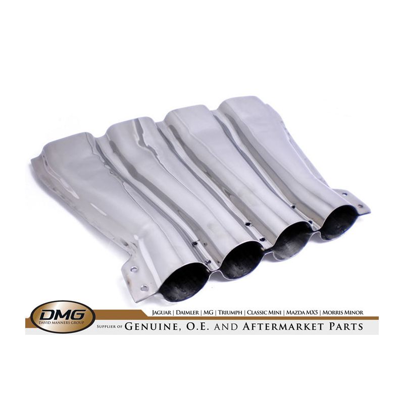 QUAD FANTAIL (S/STEEL):  E-TYPE V12 S3