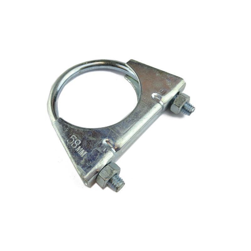 EXHAUST CLAMP 57MM:  ALL MODELS