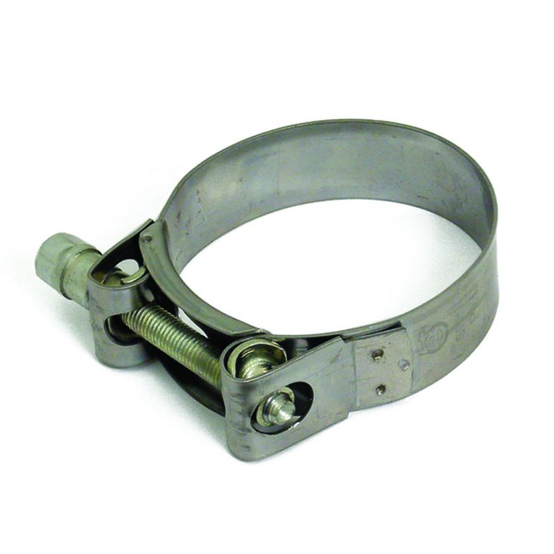 EXHAUST CLAMP (S/STEEL) 59-63MM:  ALL MODELS