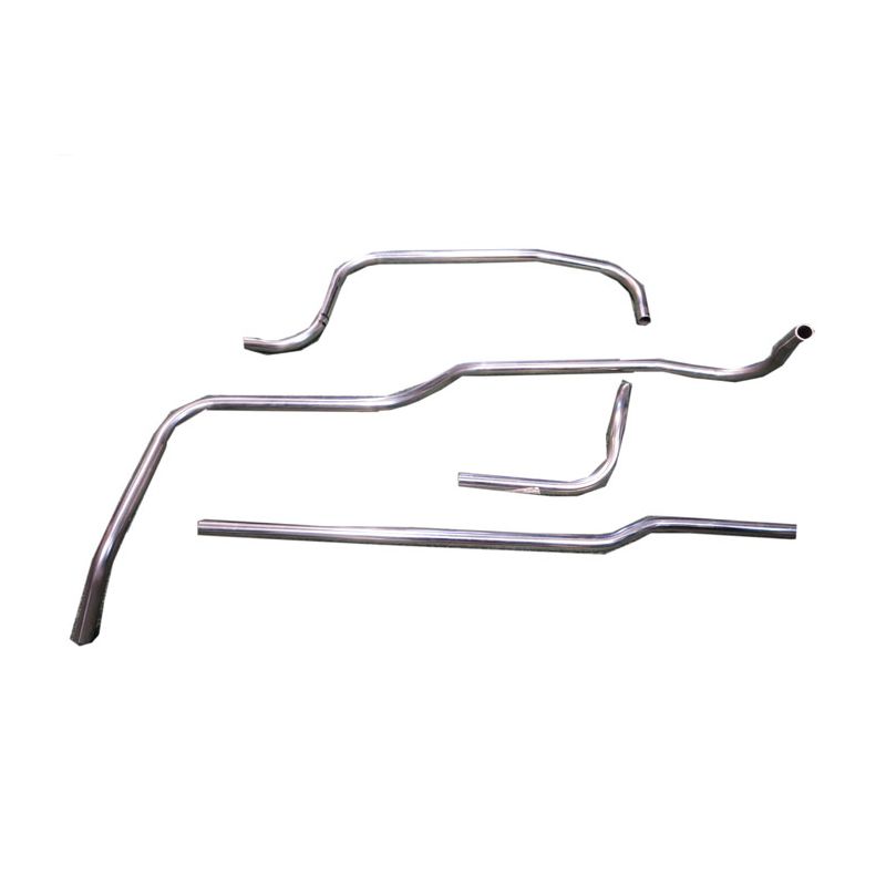 STAINLESS STEEL HEATER TRANSFER PIPE SET JAGUAR S-TYPE 3.4 3.8 HTP7SS