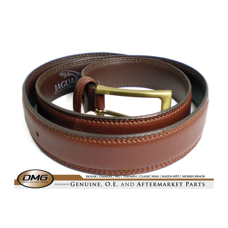 LEATHER BELT  BROWN SMALL 30 TO 34