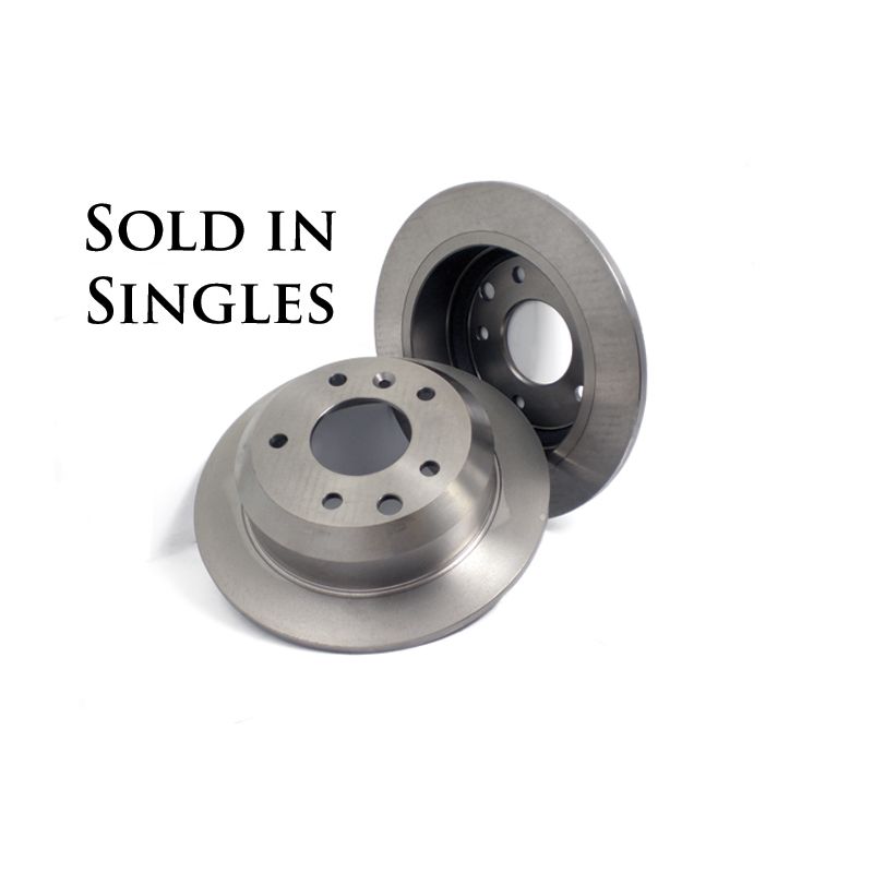 REAR BRAKE DISC:  XJ40 86-90