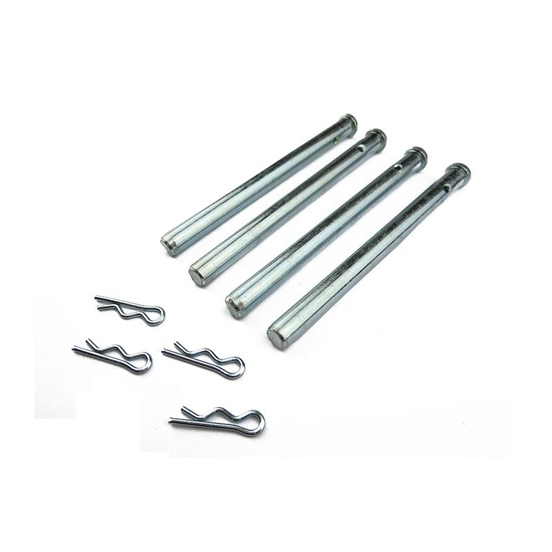 BRAKE PAD PINS & R-CLIPS (AXLE SET):  XJ12 S3, XJS