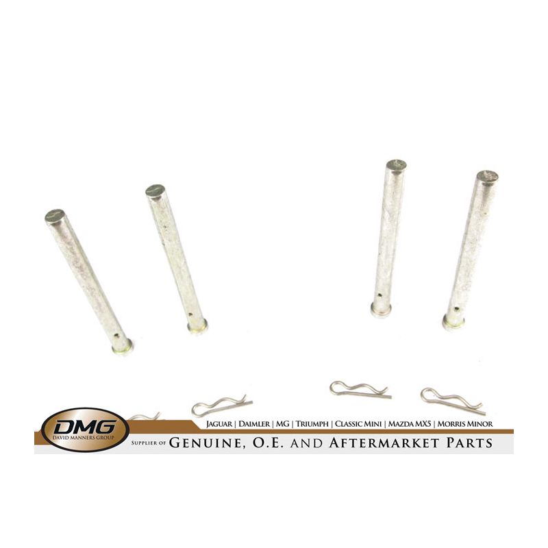 BRAKE PAD PINS & R-CLIPS:  MOST MODELS