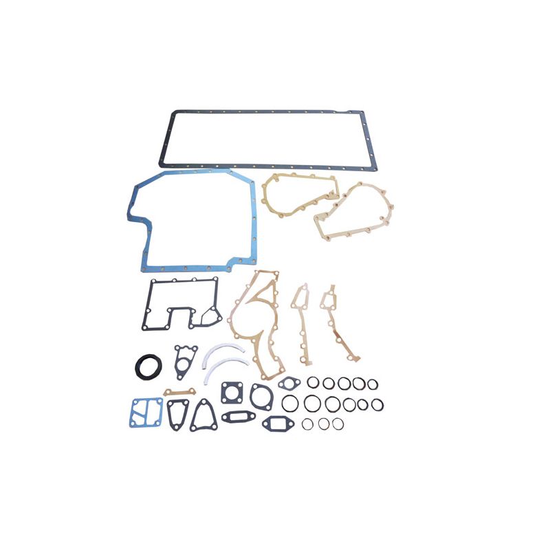 LOWER ENGINE GASKET & SEAL SET:  V12 ENGINE