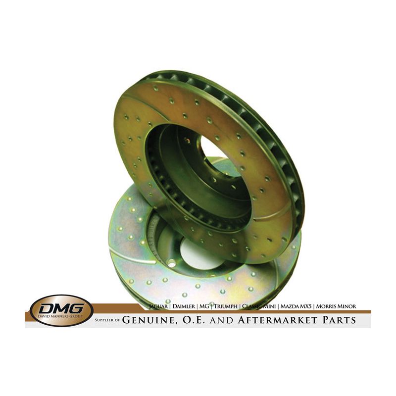 FRONT BRAKE DISCS:  XJ40 1990>, X300