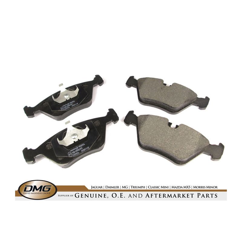 FRONT BRAKE PAD SET:  XJ40 90>, X300, XJ-XK8