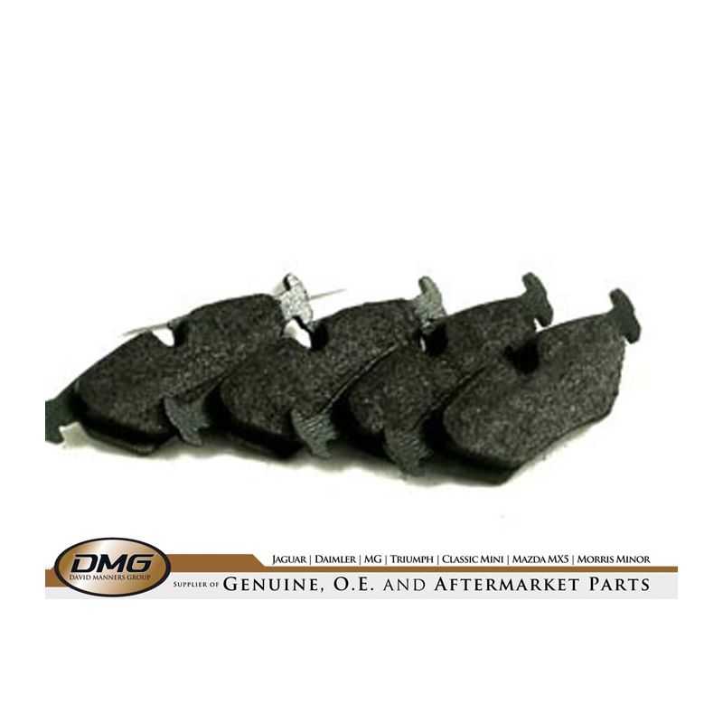 REAR BRAKE PAD SET:  XJ40, XJS